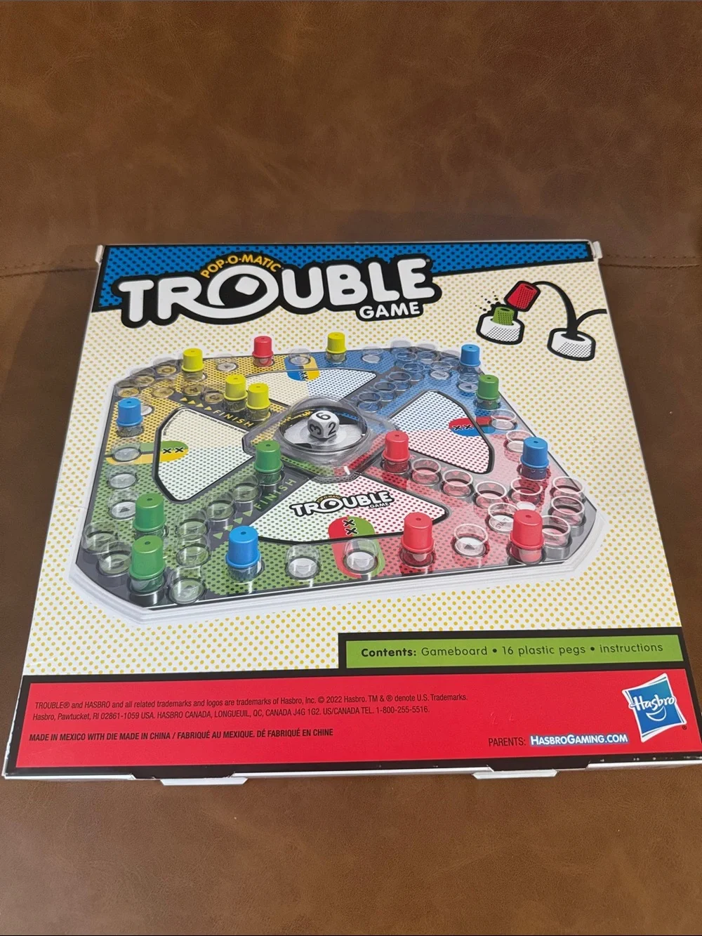 Trouble Board Game